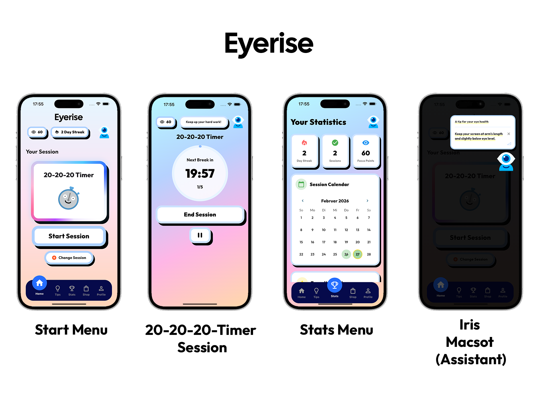 Eyerise – Flutter App
